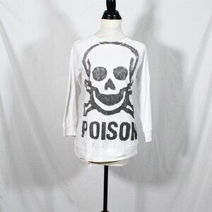 NWT Black Matter Poison Skull Tee – Hot Topic Y2K Goth Vibes Size XL